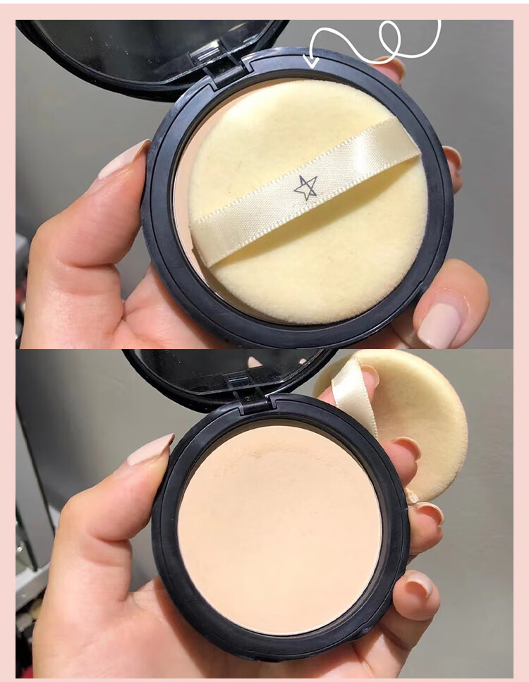 【京选优品】美国kvd粉饼kat von d哑光控油持久不脱妆蜜粉定妆磨皮