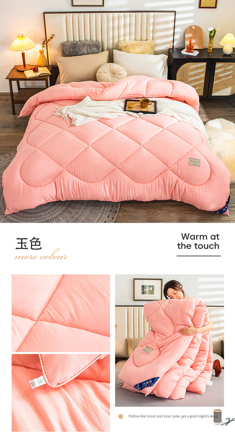 澳颜莱新品冬天加厚被子冬被春秋季棉被保暖被褥子单人双人被芯学生