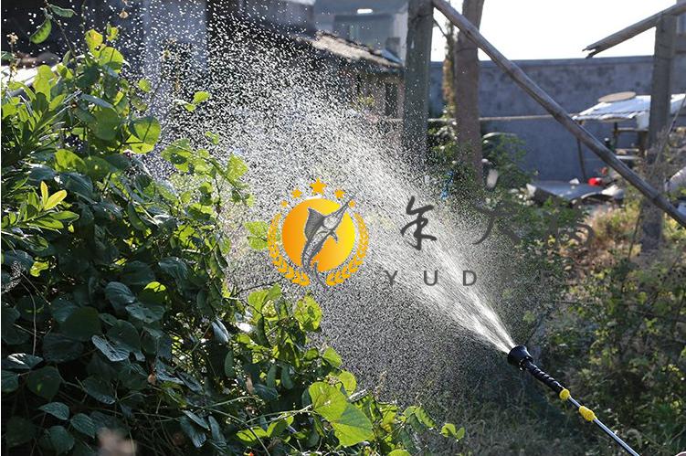 雾化喷嘴4分塑料可调节竹节喷雾器二头y型万向喷头园艺水雾化降温农药