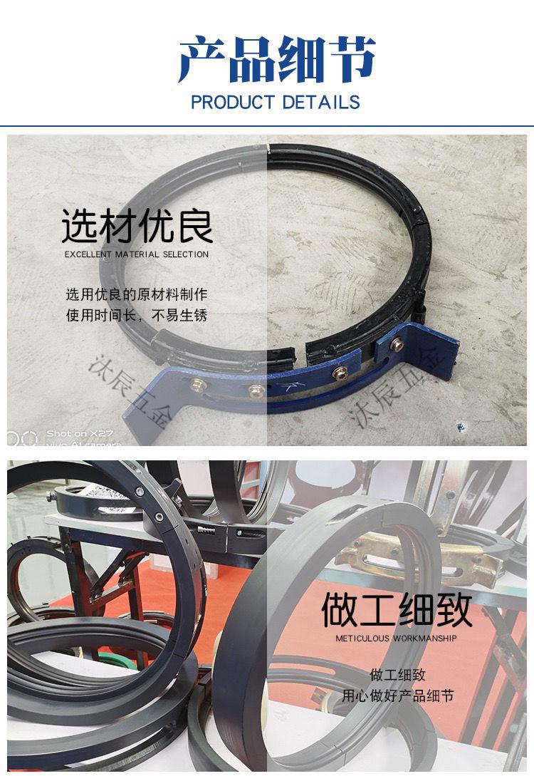 电动葫芦导绳器钢筋铸铁尼龙钢管球墨排绳器铸铁导绳器免拆绳5t