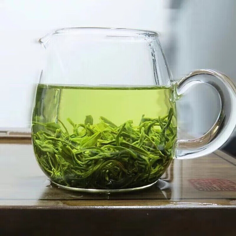 攀枝花国胜茶2021新茶国胜茶浓香型绿茶四川攀枝花国胜毛峰铁盒装250g