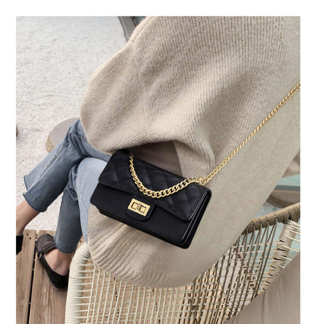 drckck轻奢品牌包包春夏季新款潮流链条包小众设计腋下包牛皮女包百搭