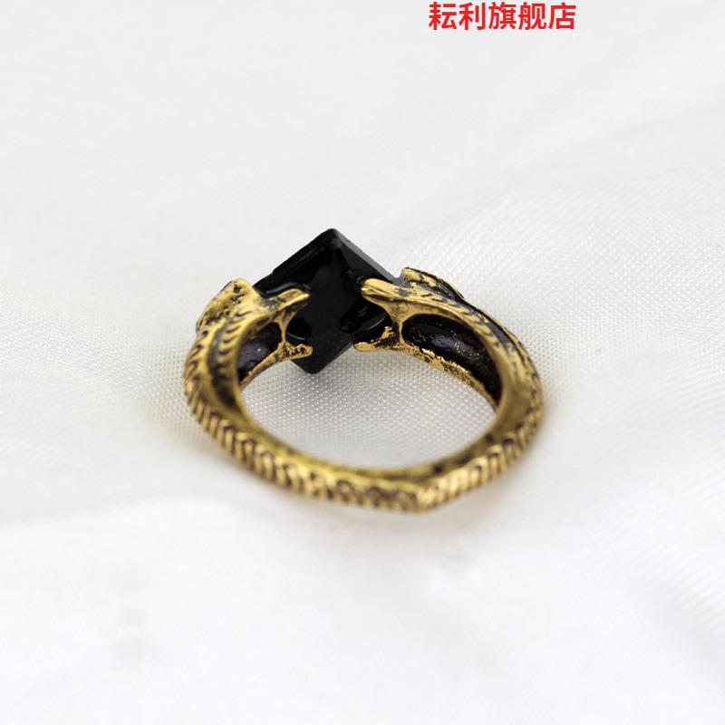 哈利波特复活石戒指哈利波特周边电影原版复活石魂器戒指伏地魔马沃罗