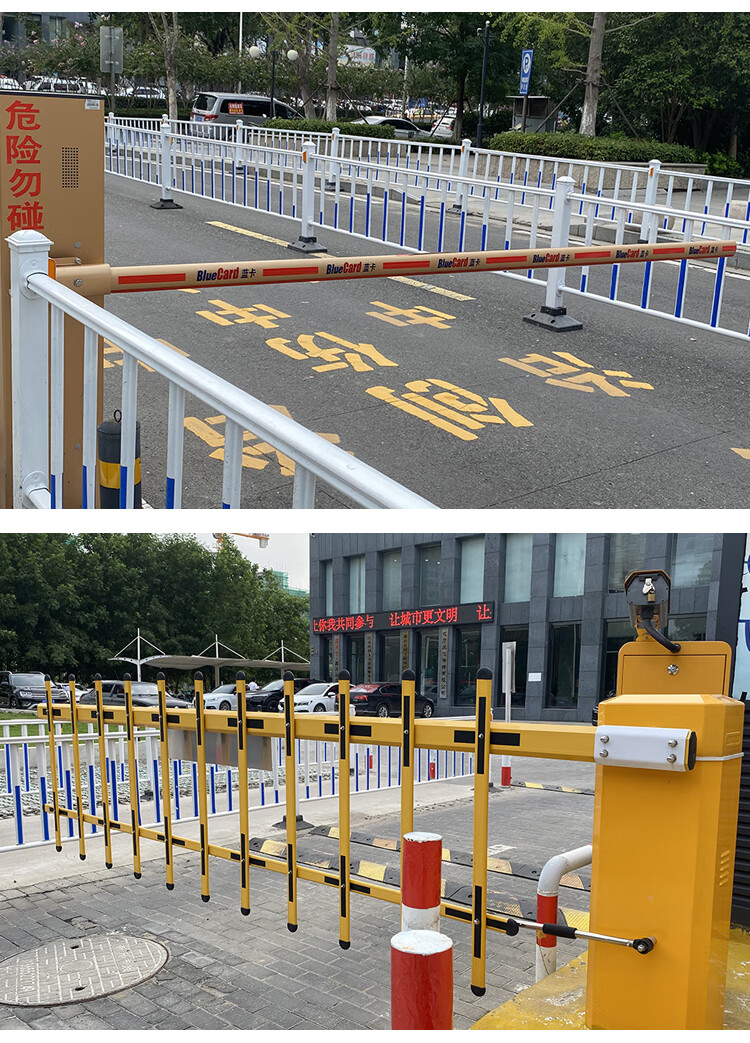 栅栏起落升降拦车八角伸缩栏杆直杆定制八角杆1045cm3米颜色留言备注