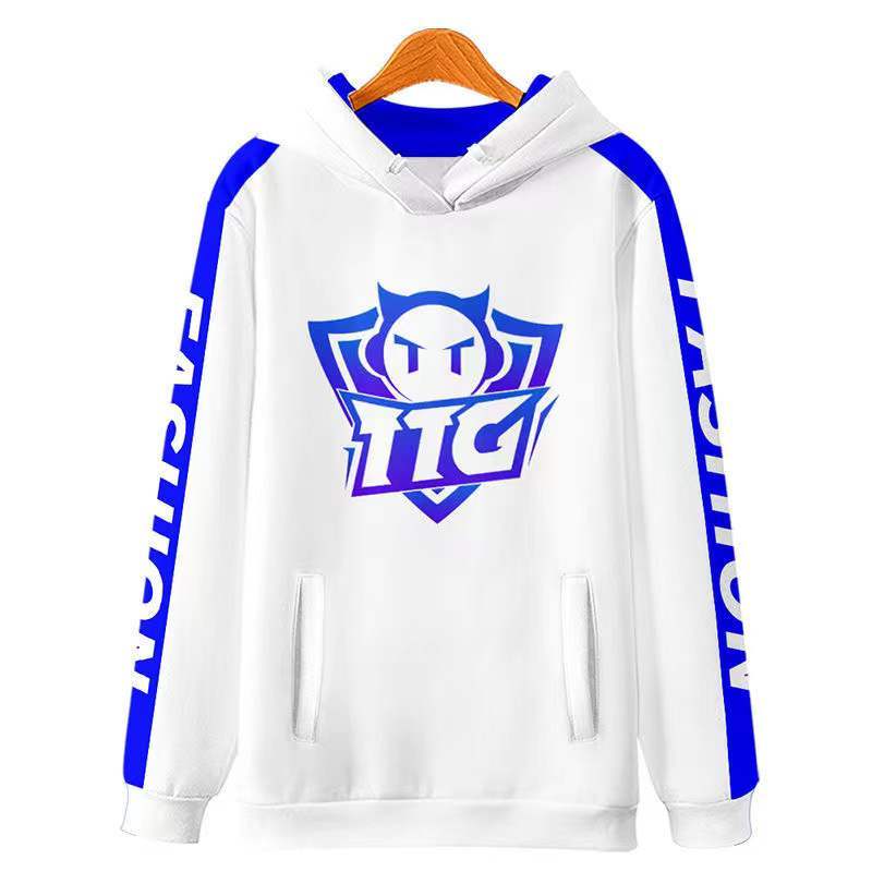 广州ttg队服ttg战队电竞服定制订制联赛游戏比赛连帽卫衣薄款加绒2022