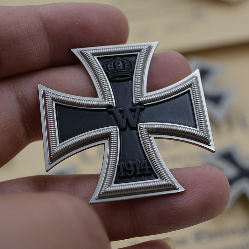 德国权力之鹰鹰徽铁十字胸针雄鹰徽章胸章胸针十字版权力之鹰