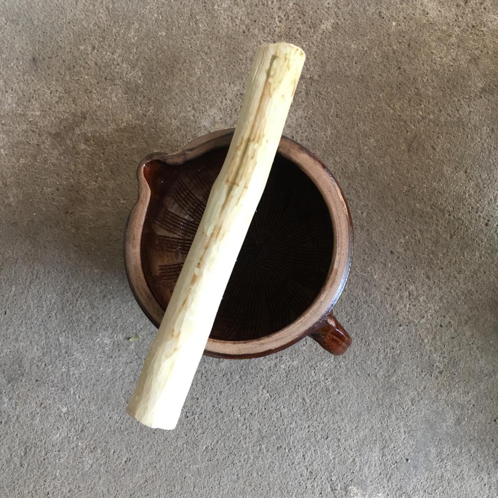 擂茶棍茶树 野生茶树棒擂茶棍擂棒擂棍原木擂辣椒擂皮蛋擂蒜木棍蒜锤