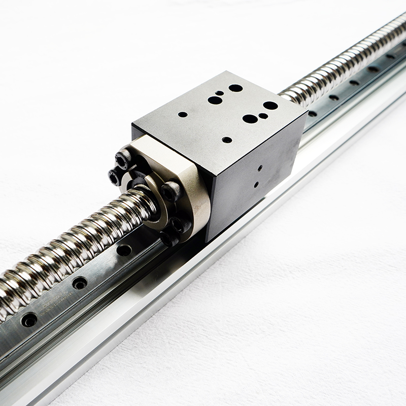 直线模组带步进电机电动数控精密线性导轨丝杠滑台5756步进电机驱动