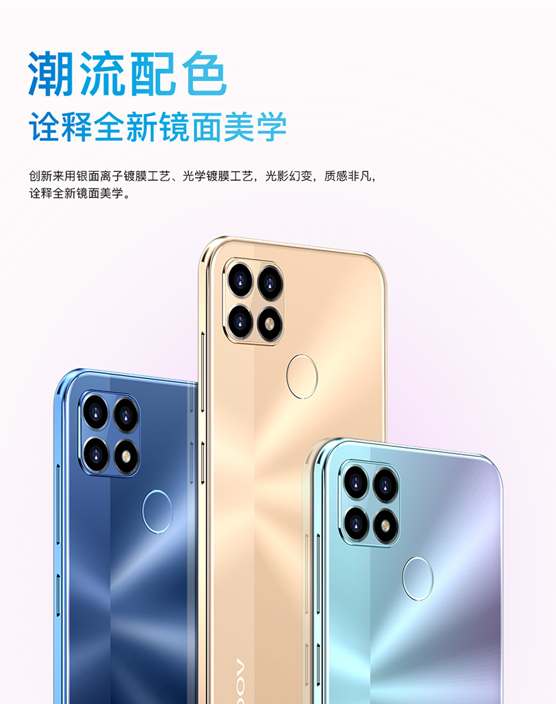 官方自営乔鸟适用doov朵唯m12promax时尚大屏超薄指纹全网通4g便宜