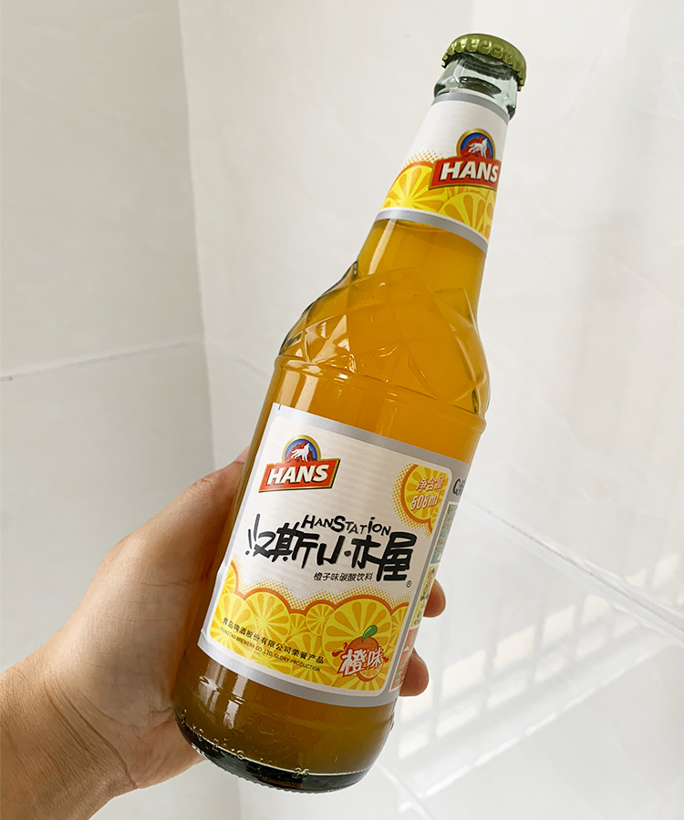 汉斯小木屋西安果啤508ml9瓶装菠萝啤果味老汽水碳酸饮料混搭9瓶每种