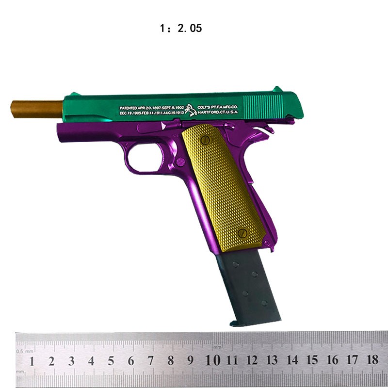 zy2战鹰m1911全拆玩具软弹枪大男孩仿玩具枪zy1空挂回膛收藏品礼物