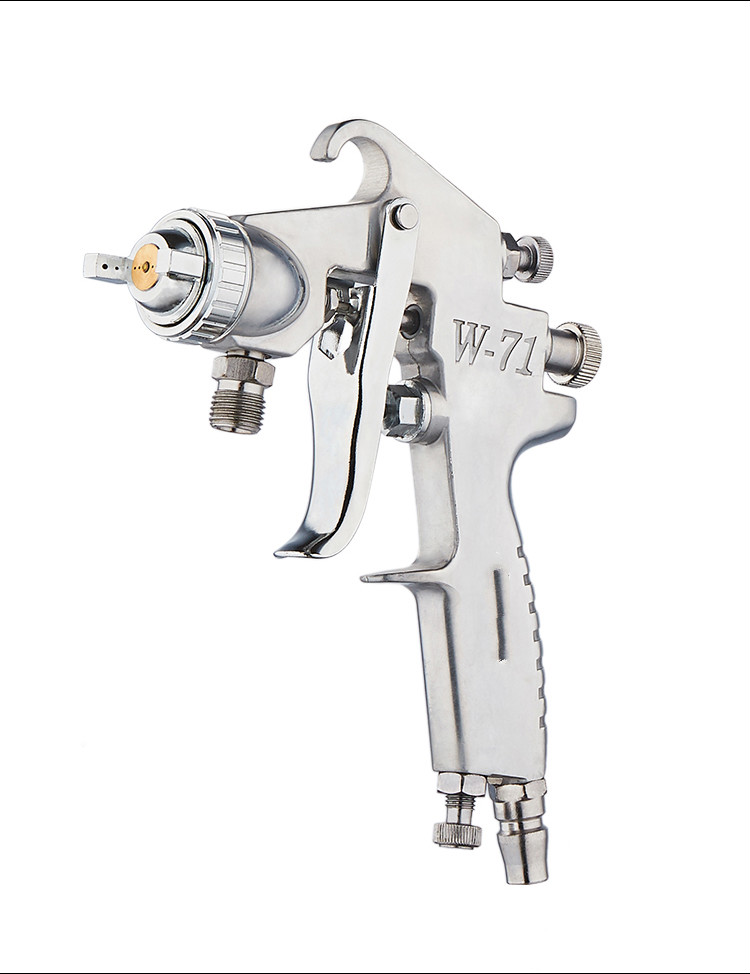 w71喷漆枪喷油枪气动油漆喷壶w77大口径喷胶枪乳胶漆涂料喷枪 w-77下