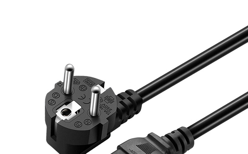 认证欧式欧标欧规ups服务器pdu线台式机显示器电脑电源线315平方功率