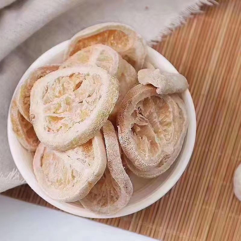 潮汕特产九制川贝柠檬干片川贝咸柠檬罐装咸柠七泡水两罐