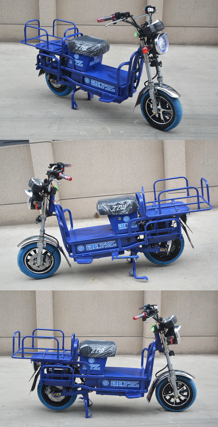 迷你载重王电动电瓶车美团送餐外卖高速长跑王60v72v锂电拉货电摩豪华