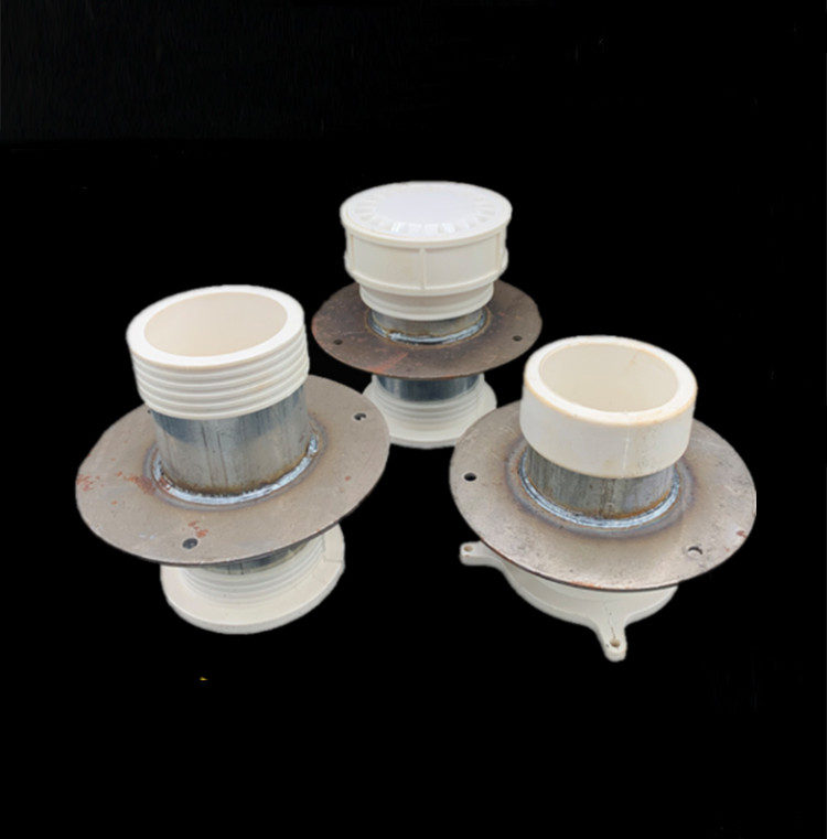 pvc钢塑套筒预埋套管 防水刚性直接10 12公分复合止水节钢塑地漏 50