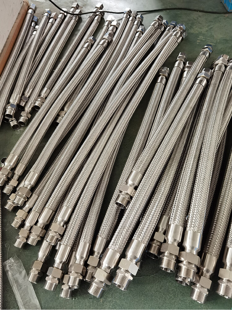 攸竹304不锈钢防爆挠性连接管防腐穿线金属软管 隔爆型编织网套绕行管