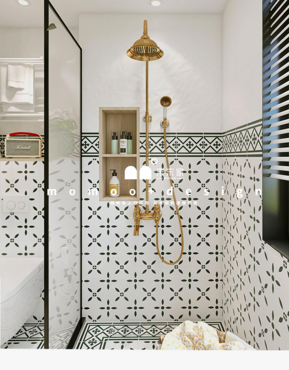 省之优 意大利轻奢卫生间瓷砖 法式浴室厨房墙面砖厕所洗手间墙砖