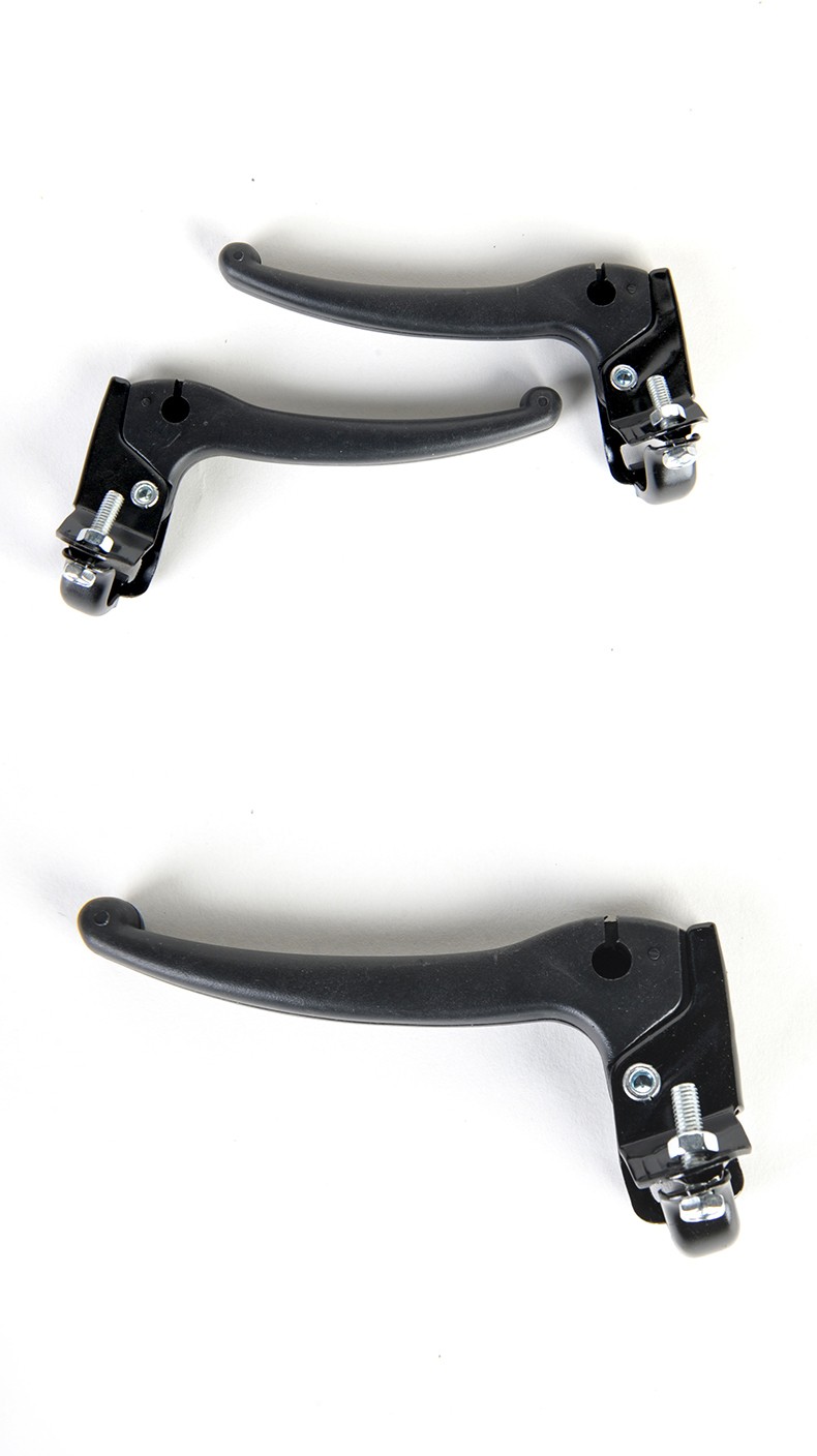 吉家配件轮椅两边驻力肘式手闸前刹车后刹车一对扎线刹车线一条后刹车