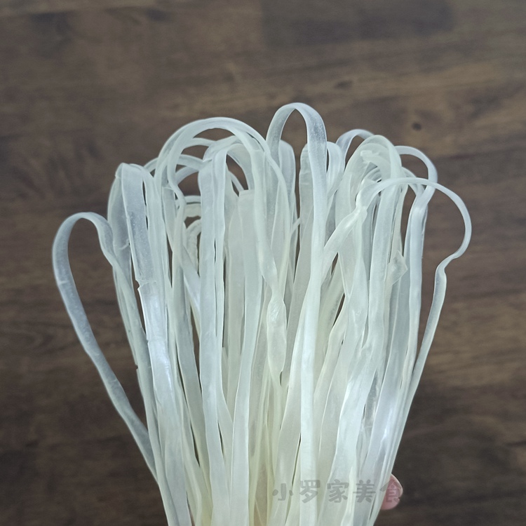 宽粉鸡汤粉2/5斤可选湖北过早粉丝煲汤粉火锅武汉早餐干粉河粉 2斤装