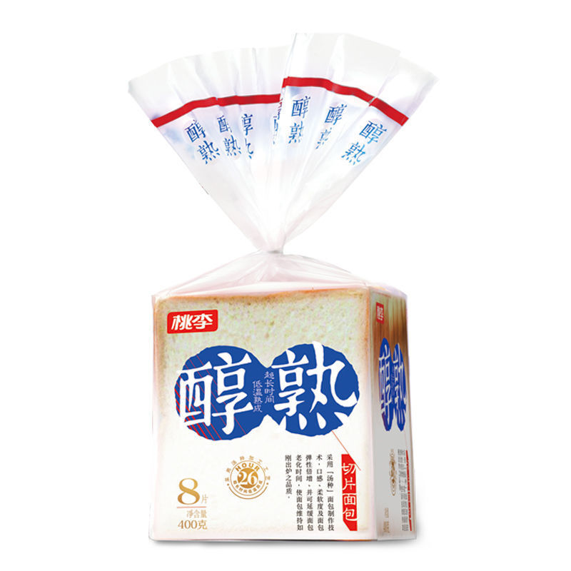 桃李醇熟切片面包桃李醇熟切片面包营养早餐主食上海发货全麦400g1