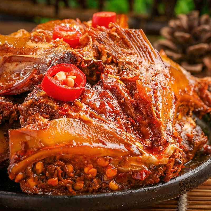 香辣鱼嘴巴即食鱼下巴 湖南常德特产少刺麻辣香辣鱼排小零食休闲 2袋