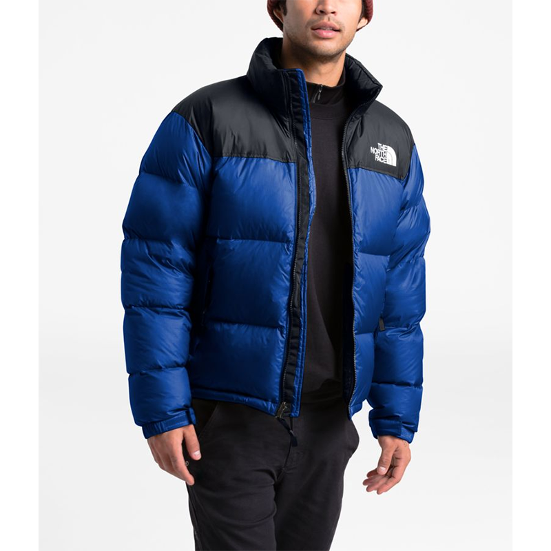 thenorthface北面羽绒服经典男士700鹅绒填充夹克风暴蓝xs