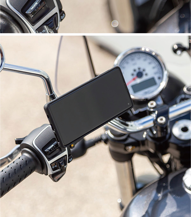 哈雷摩托车手机支架德spconnect摩托车手机导航支架m6哈雷印第安英制