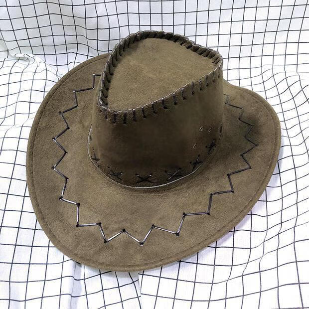 赵小熊新品牛仔帽藏帽子男西藏藏式西部牛仔帽子遮阳帽防晒旅行草原大