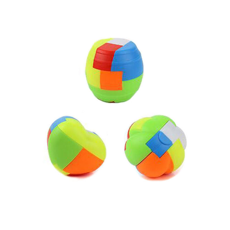 69鲁班锁圆球锁 创意积木拼装智力玩具儿童拼插球幼儿园男孩宝宝