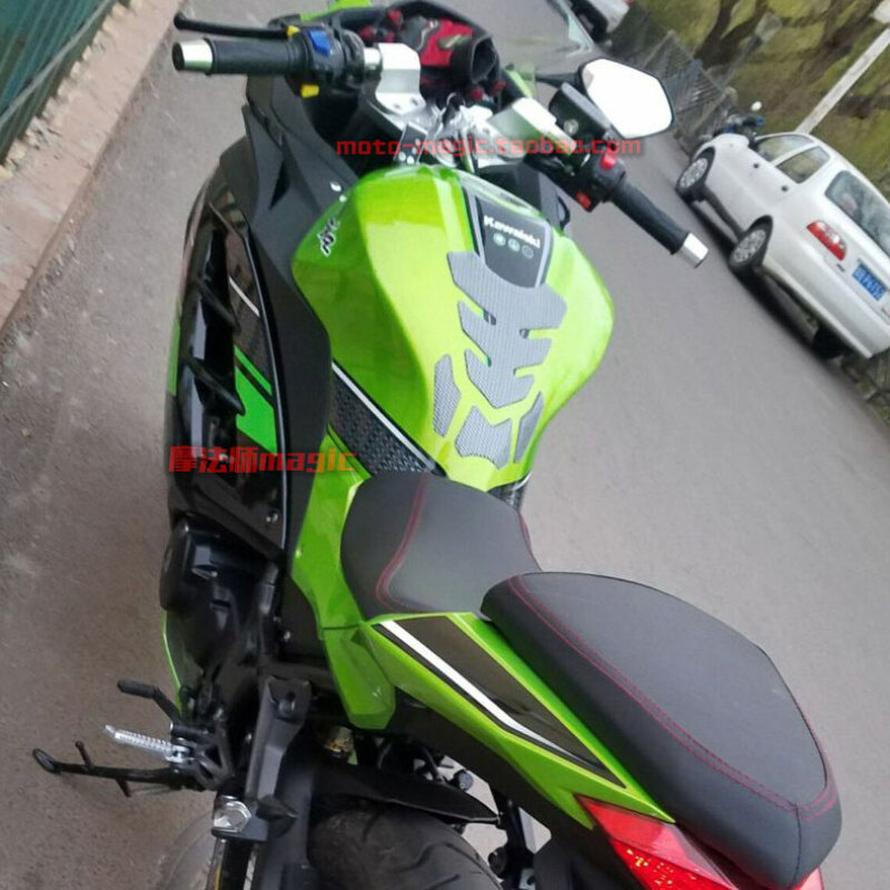 定制摩托车dl250油箱防刮保护贴飞致鱼骨贴gw250黄龙春风改装贴纸v型