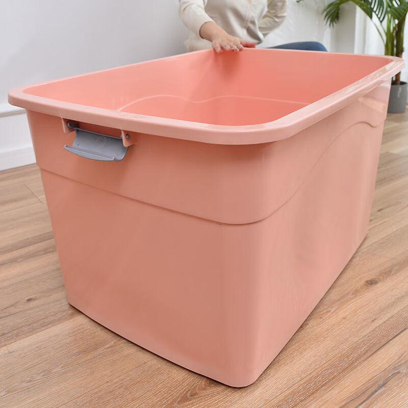 新款衣服收纳箱特大号塑料收纳箱装衣服家用超大整理箱储物箱子加厚