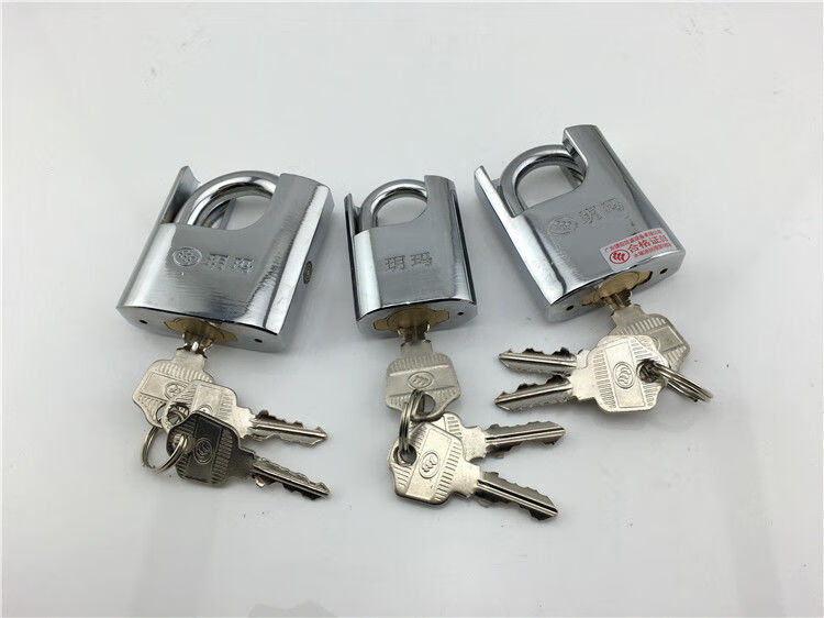 防盗窗叶片通开挂锁 玥玛锁 274d-1锁梁直径7mm【图片 价格 品牌 报价