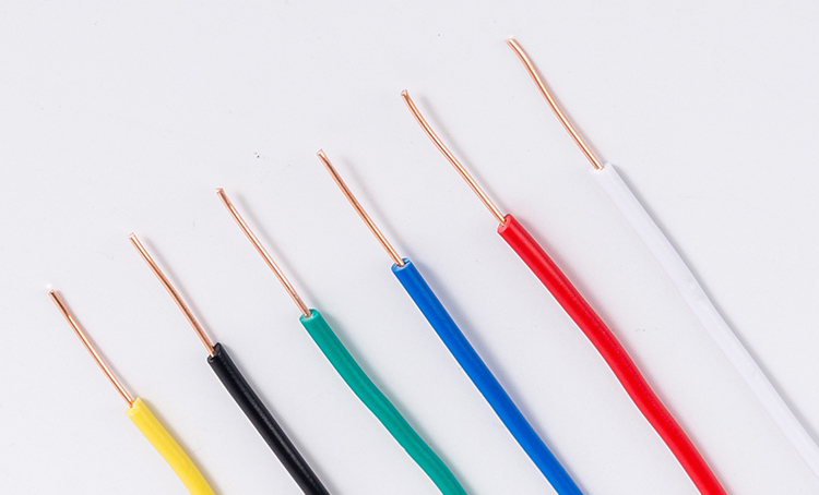 bv0305075平方av电线单股单芯硬铜线电子线飞线导线电路板硬线bv03