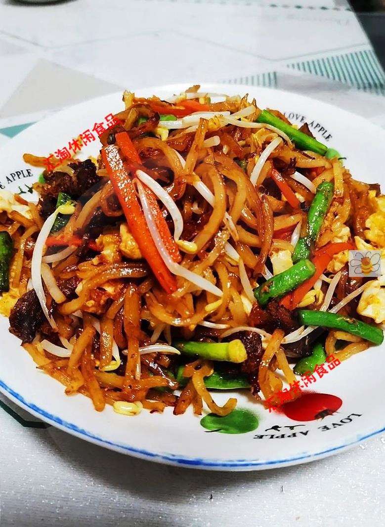 炒饼饼丝炒饼炒饼丝河北特产土特产地方特色美食烩饼炒饼饼条焖饼