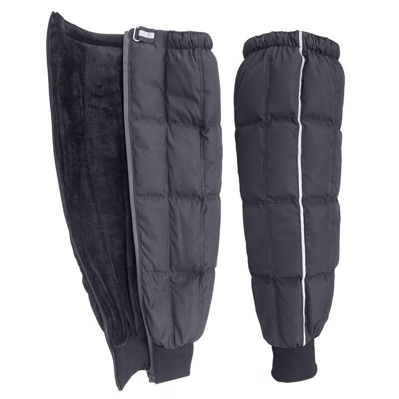 羽绒护膝骑车冬季羽绒护膝摩托车防风男骑车保暖加厚加大冷库防寒女