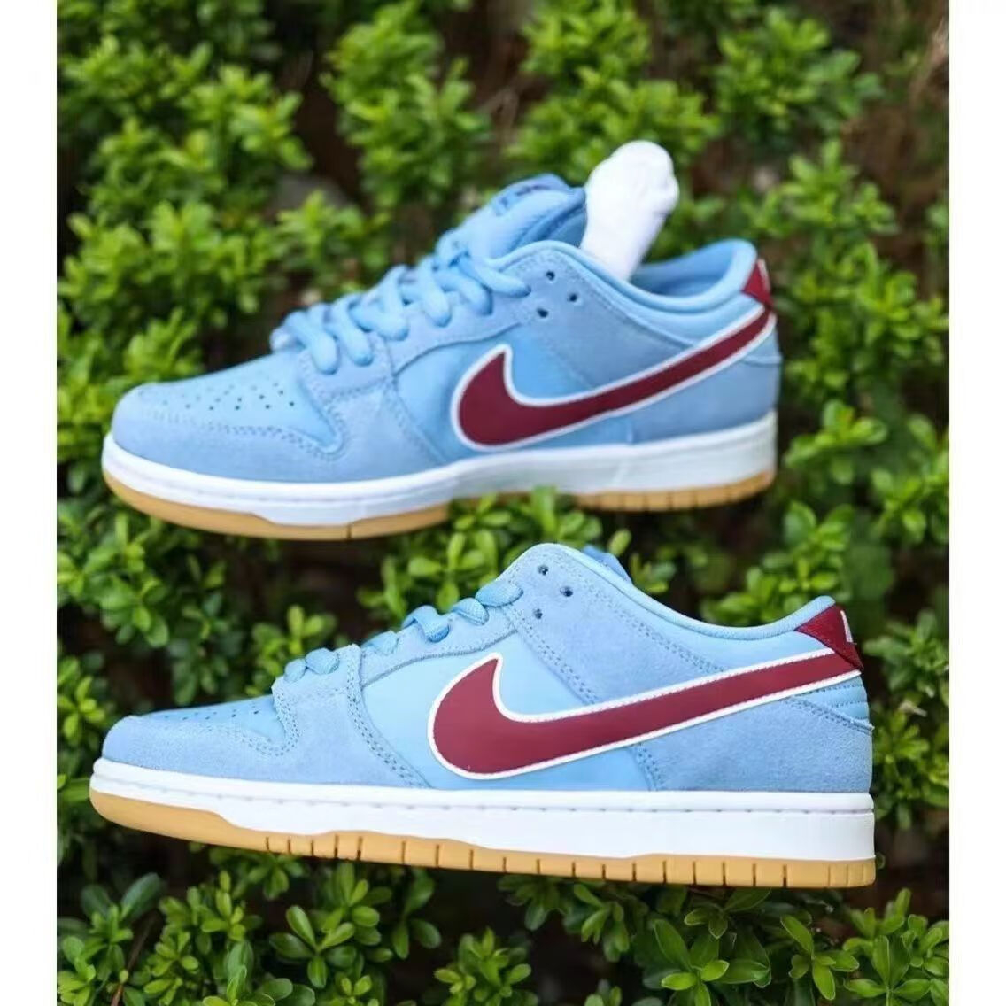 mmjz官方舰店aj高品质dunksb蓝色泡泡糖复古低帮男女情侣同款运动板鞋