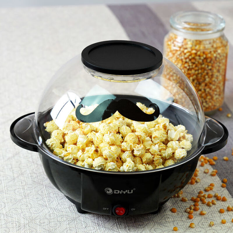 2022新款迷你爆米花机家用小型爆米花机电动家用小型迷你全自动爆谷