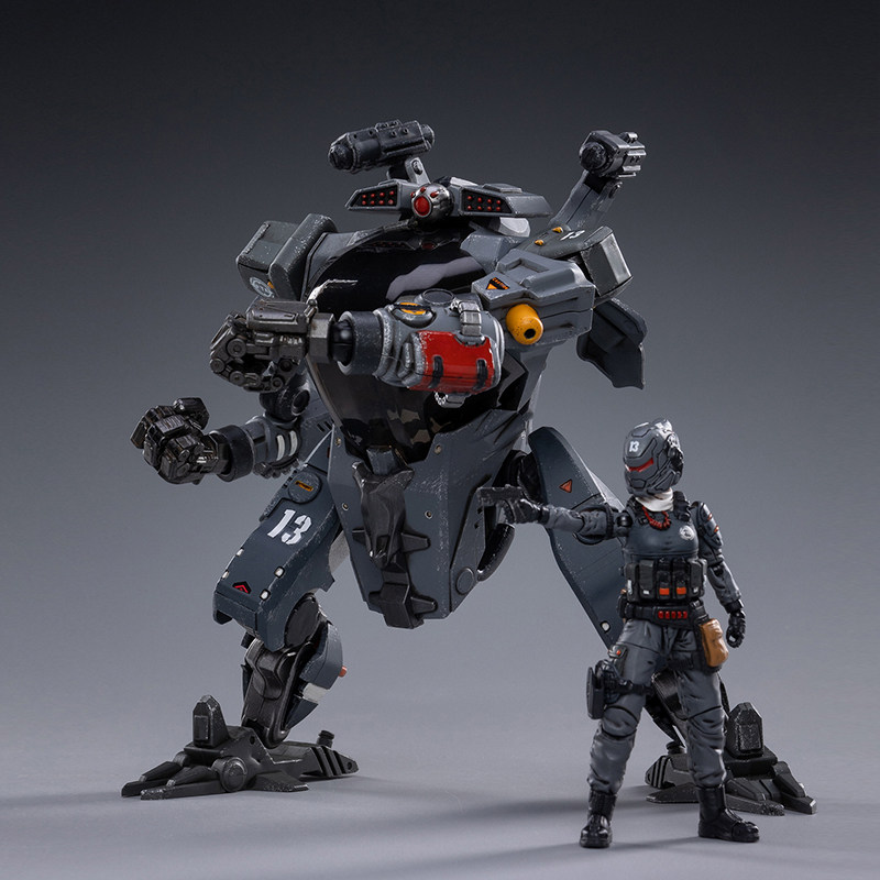 joytoy暗源机甲升级版127火力格斗钢骨强击机甲超可动模型x12火力型