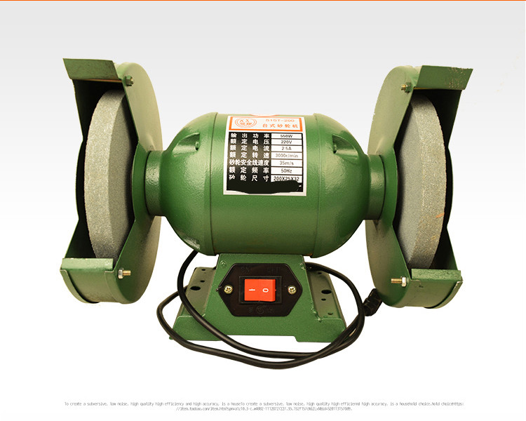 定制重型台式砂轮机5寸6寸8寸电动磨刀机打磨机抛光沙轮机大功率工业