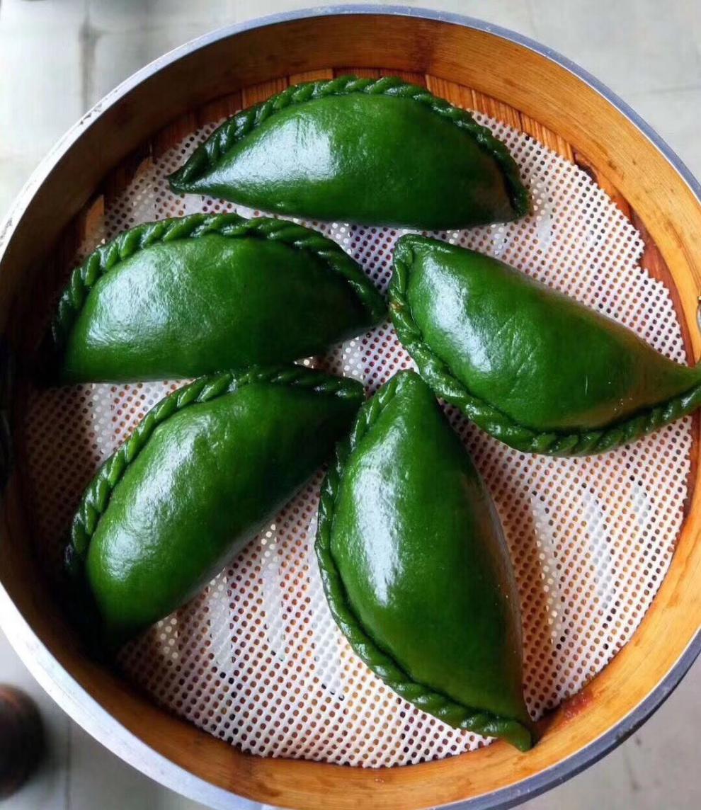 清明果艾草艾饺浙江诸暨特产传统美食青团果子装单独包装早餐夜宵豆沙