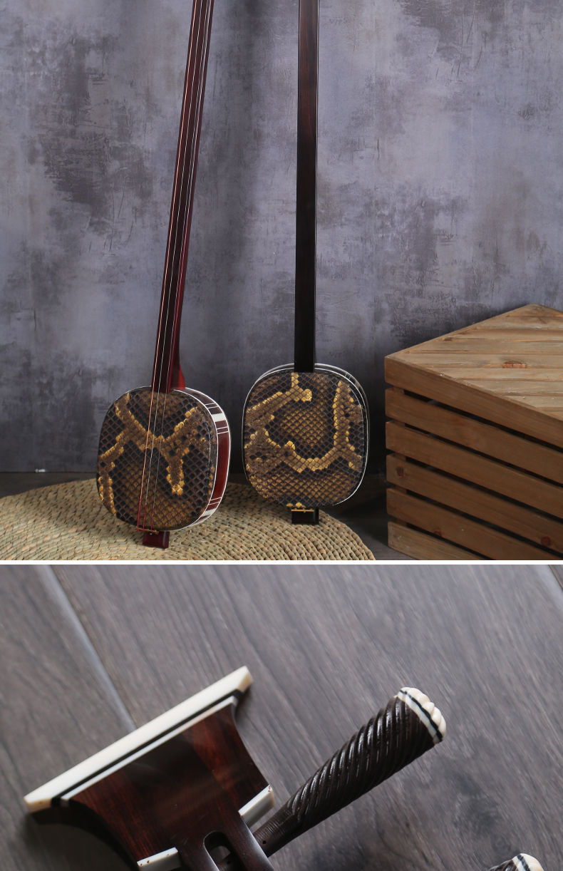 演奏大三弦檀木淳乐三弦乐器 大三弦 全套配件 大三弦 全套配件定制