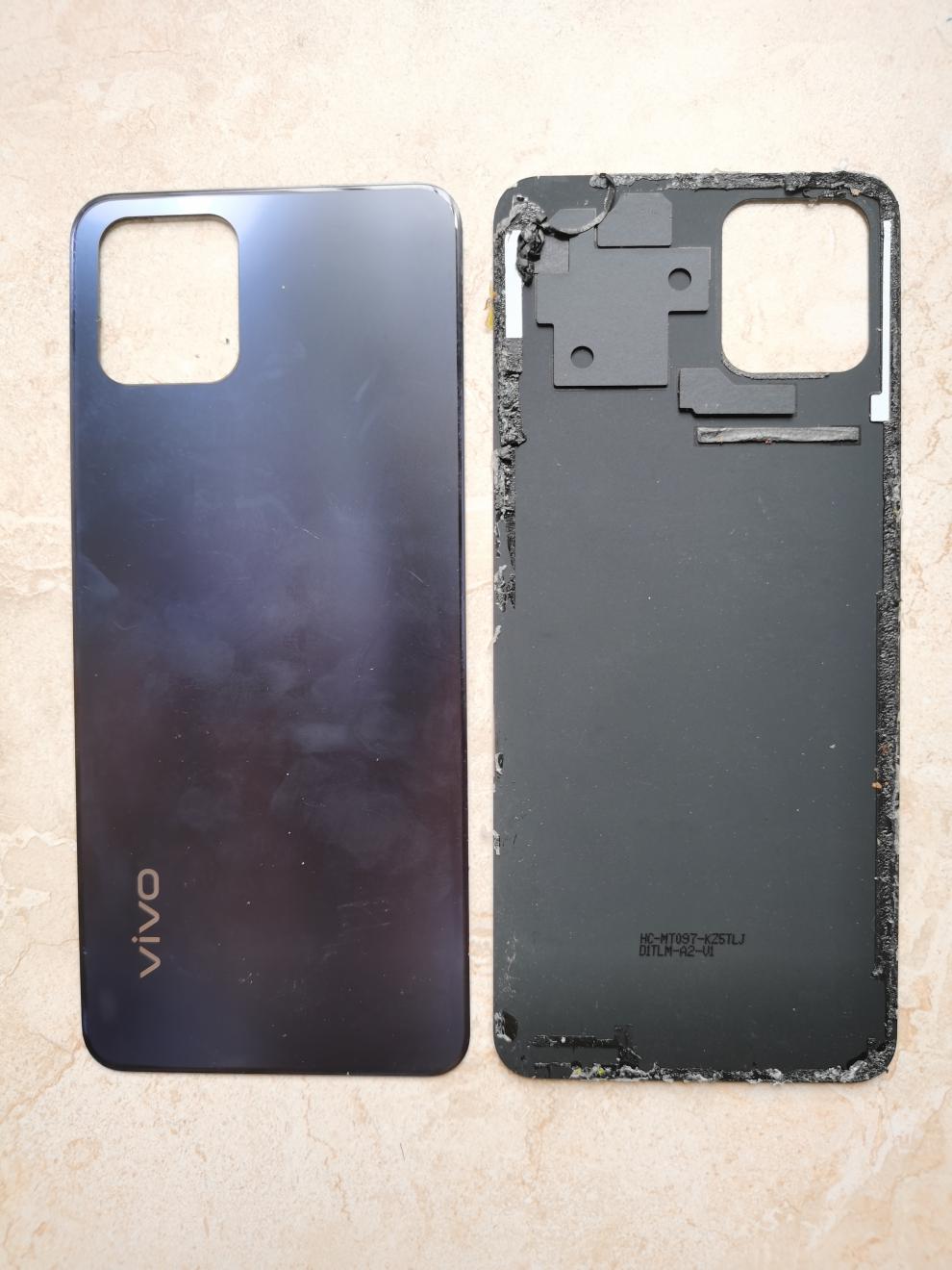 宛丝希适用vivo y52s y31s原拆后盖手机中框原装拆机后壳屏幕边框电池