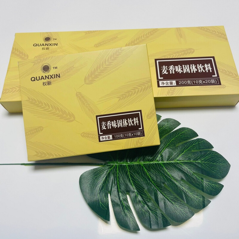 麦香味固体饮料麦芽精麦香味固体饮料大盒20包一大盒20袋