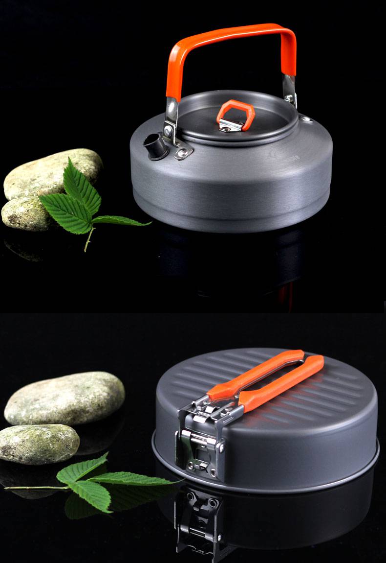 火枫野营套锅户外锅便携野外炊具锅具套装盛宴2-3/4-5人野炊用品 盛宴