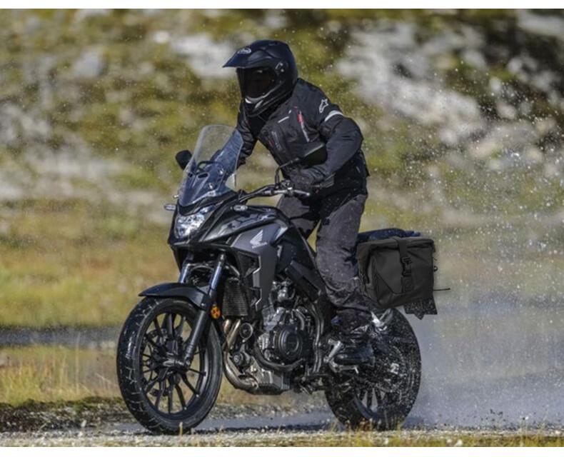 适用本田cb500x边箱改装帆布边包边箱后备箱尾箱19-21款cb400x 默认