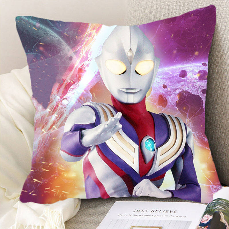 闪耀特利迦奥特曼抱枕盖亚麦克斯迪迦高斯梦比优斯奥特曼周边同款枕头