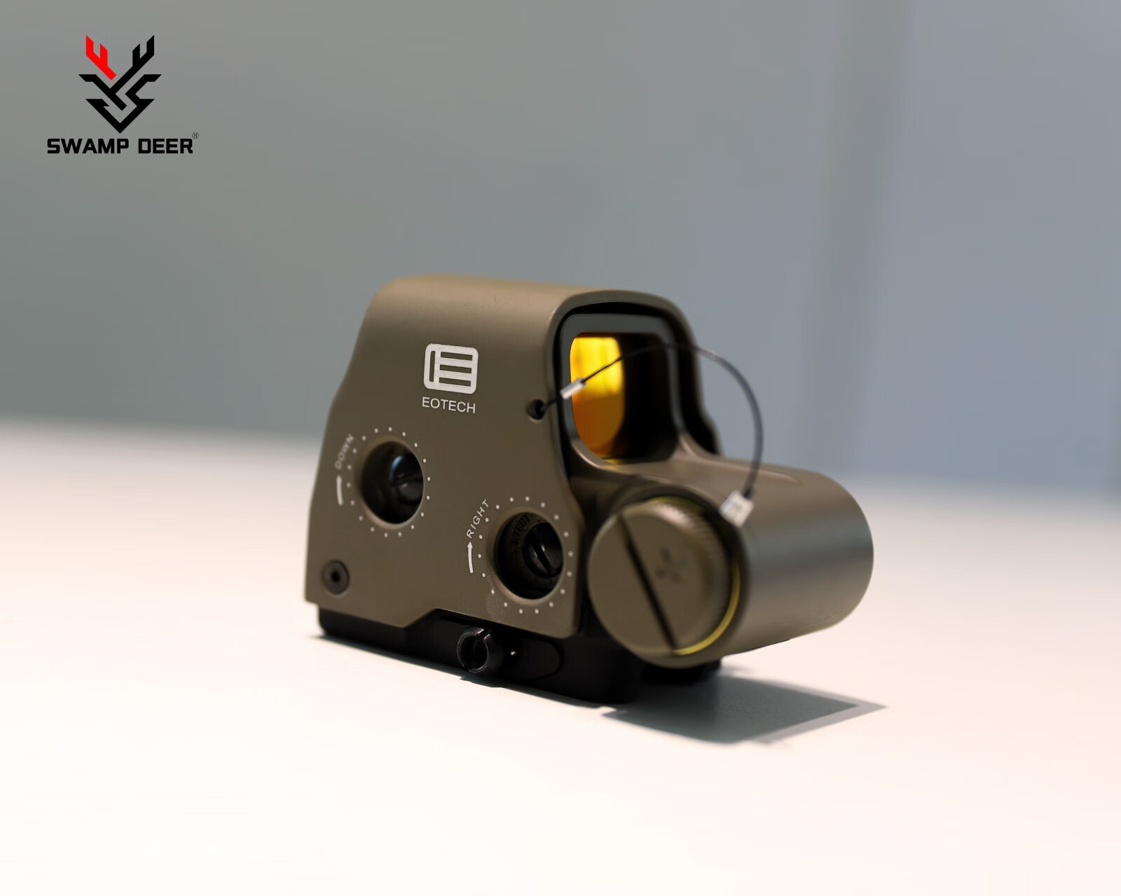 黑夜之星红点沙色558全息g43增倍镜组合瞄准镜十字瞄准镜侧翻快拆全息