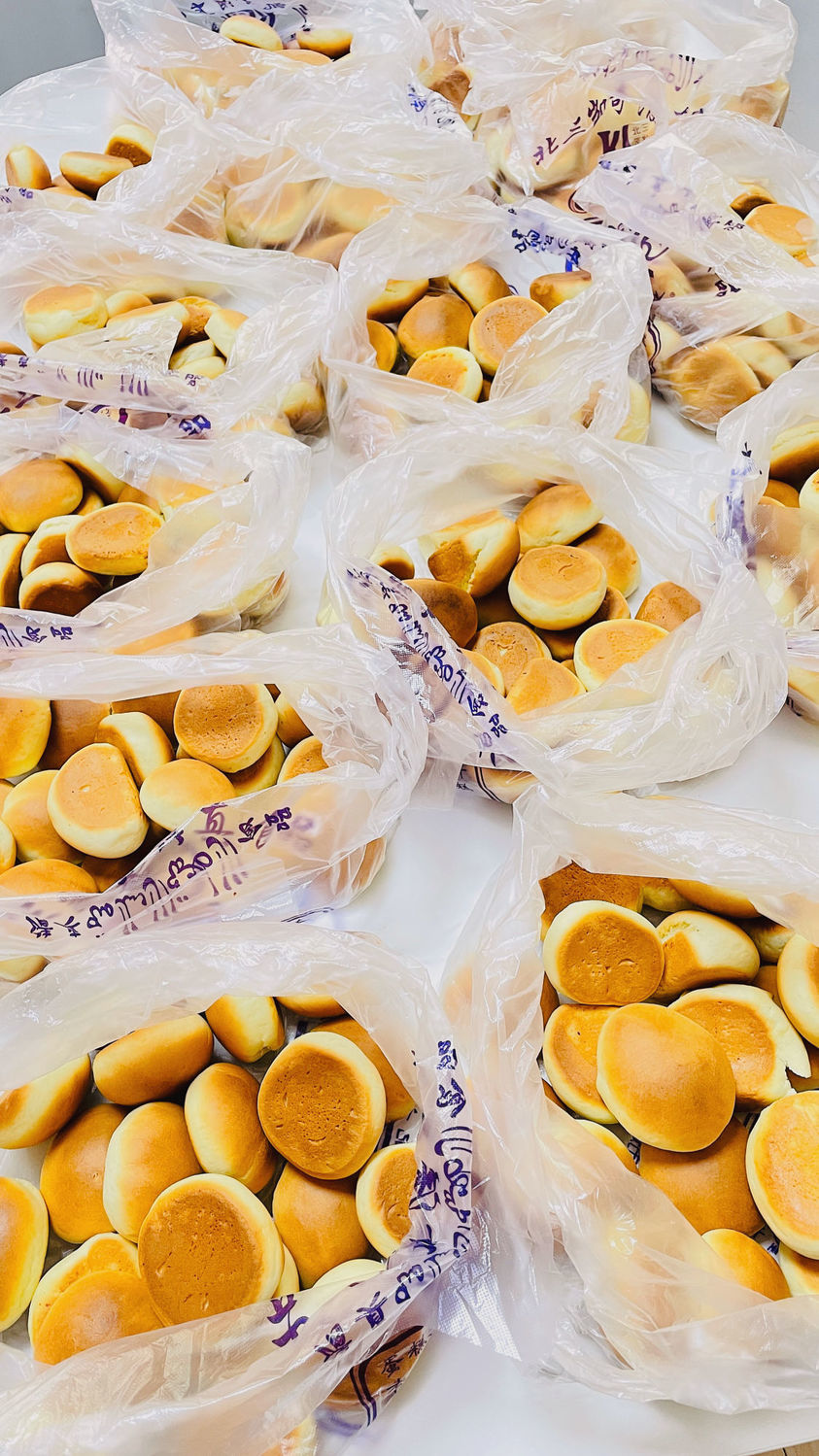 上海可发东北特产哈尔滨老道外北三凯奇光头饼清真老式糕点零食怀旧