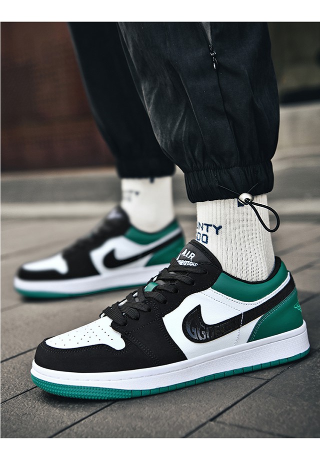 【官网推荐】aj男鞋子郭艾伦官网dunk黑白熊猫1低帮空军一号板鞋女